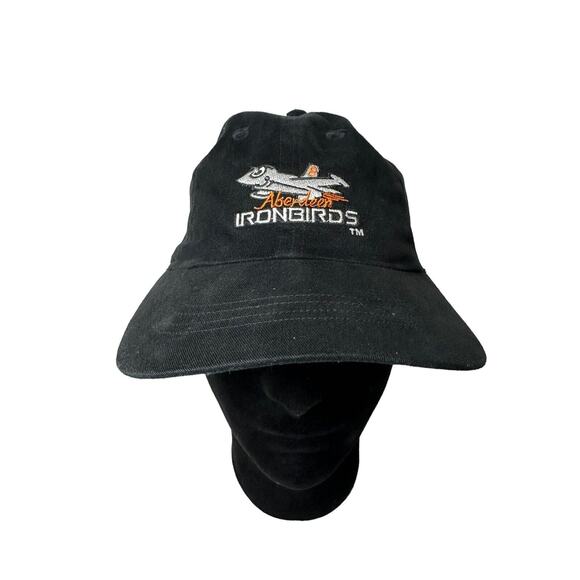 Aberdeen Ironbirds Hat Black Adjustable Cap Cal Ripken Baltimore Orioles MILB - Picture 1 of 6